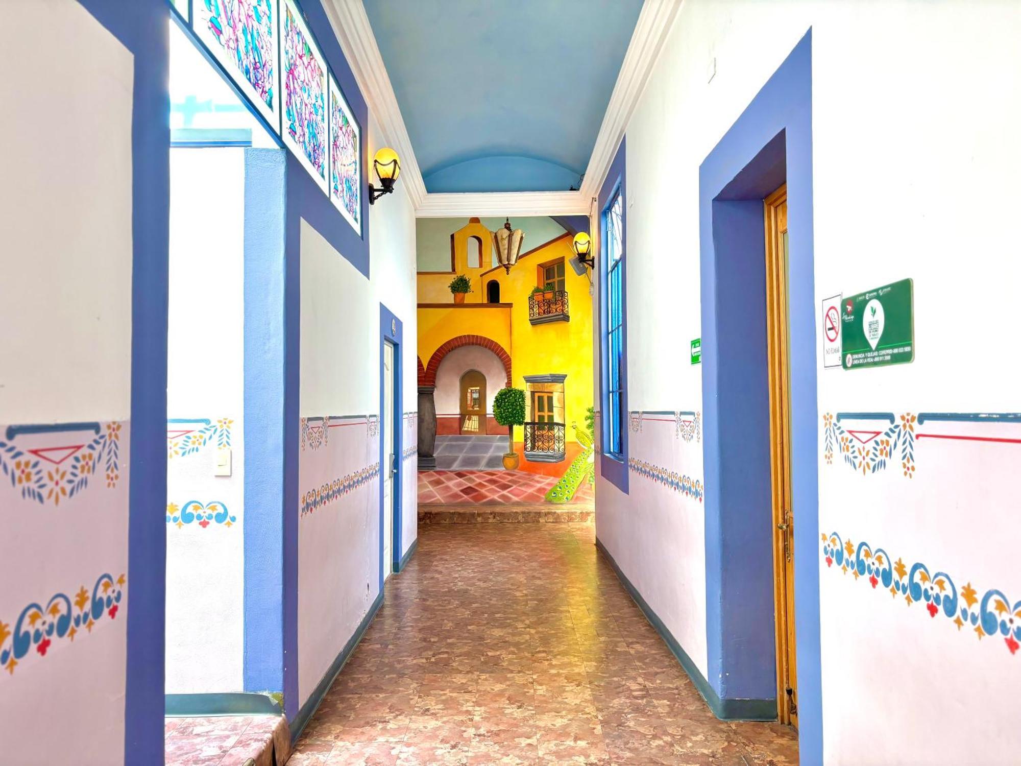 Hotel La Alhondiga Puebla Dış mekan fotoğraf