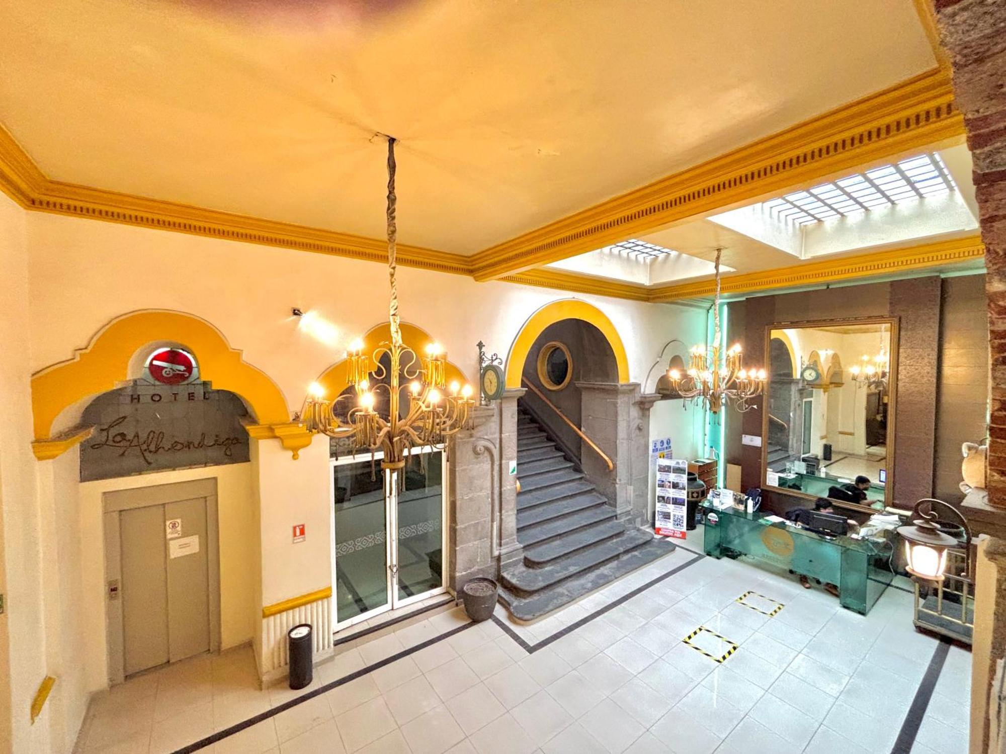 Hotel La Alhondiga Puebla Dış mekan fotoğraf