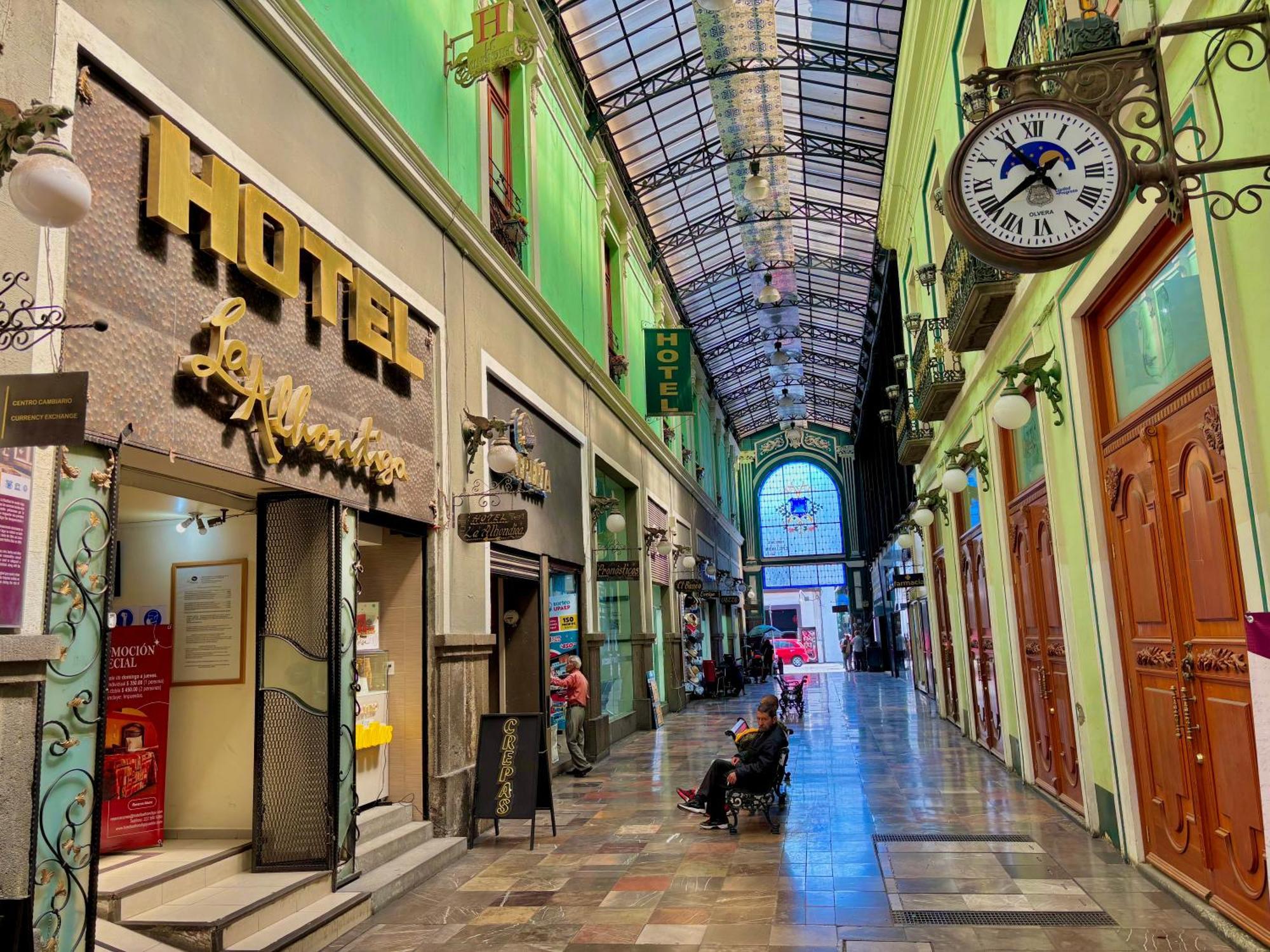 Hotel La Alhondiga Puebla Dış mekan fotoğraf