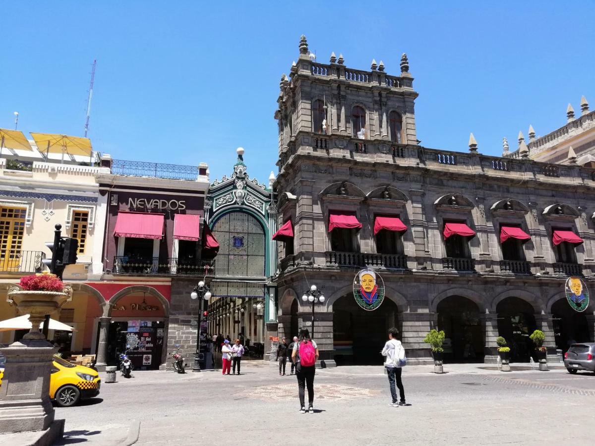 Hotel La Alhondiga Puebla Dış mekan fotoğraf